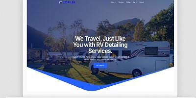 Lttheme Detailer - Responsive Detailing Services Joomla Website Template