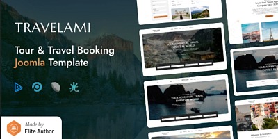 Templaza Travelami - Tour & Travel Booking Joomla Template