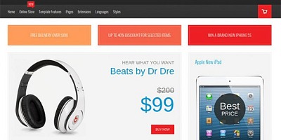 Joomlead Computers And Electronics - Joomla Template