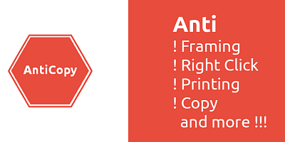 AntiCopy - Joomla Extension