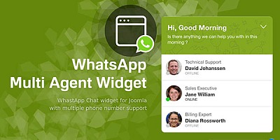 WhatsApp Multi Agent - Joomla Extension