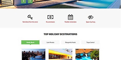 Template Monster Holiday Homes - Joomla Templates