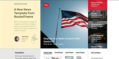 Rockettheme Notio - Joomla Template
