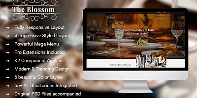 Smartaddons Blossom - Joomla Template