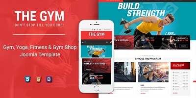 Smartaddons Thegym - Joomla Template