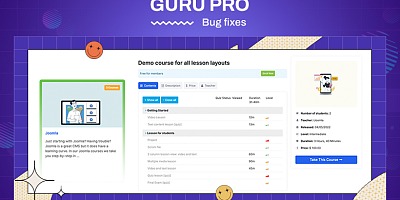 Ijoomla Guru Pro - Joomla Extension