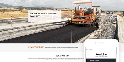 Template Monster Roadline - Joomla Template