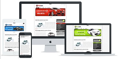 Hot Cars - Cars Joomla Template