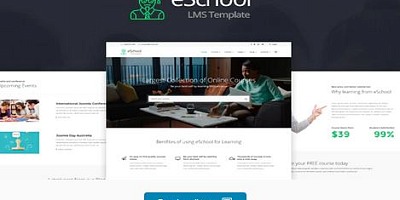 Theme Forest Eschool - Joomla Template