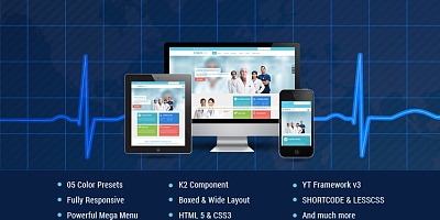 Smartaddons Healthcare - Joomla Template
