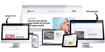 Hot Themes Quattro - Joomla Template