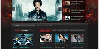 Rockettheme Dominion - Joomla Template