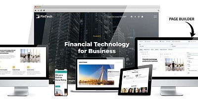 Hot Fintech Joomla Template