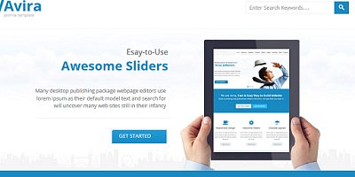 Theme Forest Avira - Joomla Template
