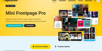 Mini Frontpage Pro 2.6.0 - Joomla