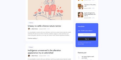 Joomlart Essence - Minimal Joomla Template For Personal Blog