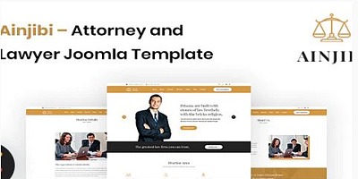 Theme Forest Ainjibi - Joomla Template