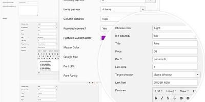 MX PricingTables - Joomla Extension
