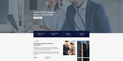 Joomlead Kickoff - One Page Landing Page Joomla Template
