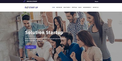 Lttheme Start Up - Business Premium Joomla Template