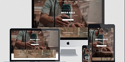 Enginetemplates Etool - Elegant Equipment Hikashop Joomla! Templates