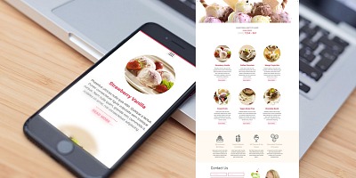 Hotthemes Ice Cream - Joomla Template