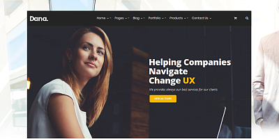 Theme Forest Dana - Joomla Template
