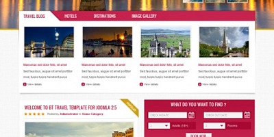 Bowthemes Travel - Joomla Template
