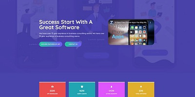 Lttheme App Showcase - Joomla Template