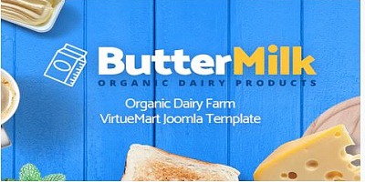 Theme Forest Buttermilk - Joomla Template