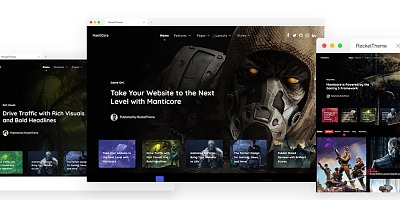 Rockettheme Manticore - Joomla Templates