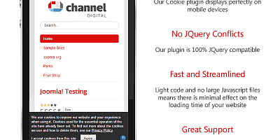 Eu Cookie Directive Pro Joomla Extension