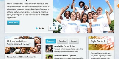 Rockettheme Fresco - Joomla Template