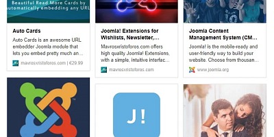 Auto Cards - Joomla Extension
