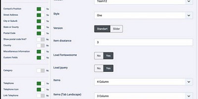 OL TeamContacts - Joomla Extension