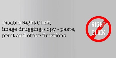 Ol No Right Click - Joomla Extension