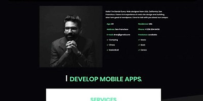 Lttheme Resume - Joomla Template