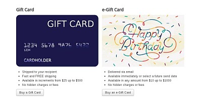 CM Gift Card for VirtueMart - Joomla Extension