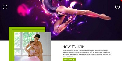 Bestaddon Dance - Joomla Templates