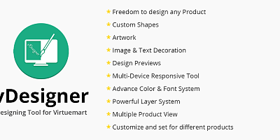 Vdesigner For Virtuemart Joomla Extension