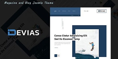 Devias - Blog And Magazine Joomla Theme