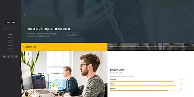 Joomlead Thisone - Responsive Personal Joomla Template