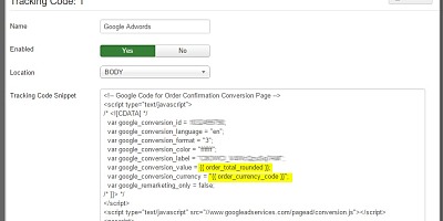 Vp Conversion Tracking For Virtuemart - Joomla Extension