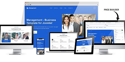 Hotthemes Management - One Page Business Template