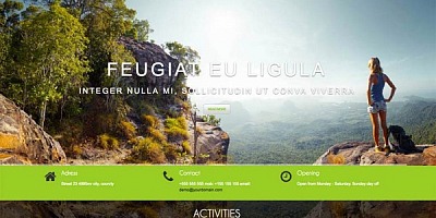 Mixwebtemplates Joomla150 - Hiking & Outdoors Joomla Template