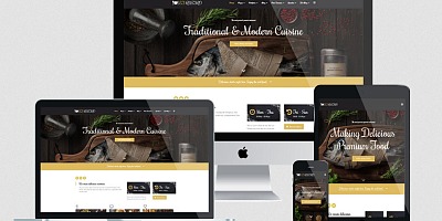 Enginetemplates Rustro - Luxury Restaurants Joomla Template
