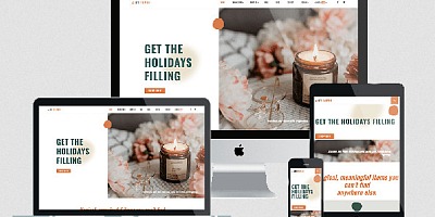 Enginetemplates Taper - Christmas Candle Joomla Template