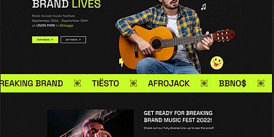 Joomlart Festival - Festival And Events Joomla Template
