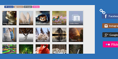 Jux Social Gallery Joomla Extension
