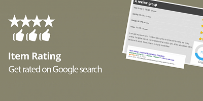 Item Rating - Joomla Extension